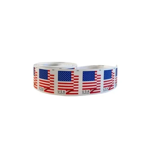 2018 U.S Flag Forever Stamps Roll 100pcs - Image 3