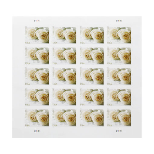 2011 US First-Class Forever Stamp – Wedding Roses - Image 3