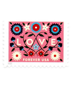 U.S. 2022 Love Forever Stamps Wedding
