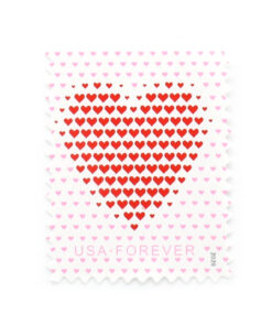 2020 US Made of Hearts Forever First-Class Postage Stamps Wedding