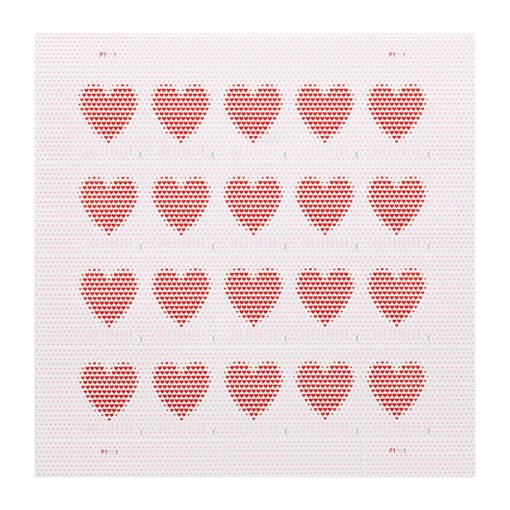 2020 US Made of Hearts Forever First-Class Postage Stamps Wedding - Image 3