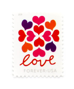 2019 US Heart Blossom Forever First-Class Postage Stamps Wedding