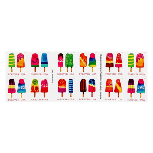 U.S. 2018 Frozen Treats Forever Stamps - Image 2