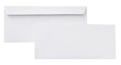 10 Security-Tinted Self-Seal Business Letter Envelopes, Peel & Seal Adhesive Closure, White, 500-Pack - Image 2
